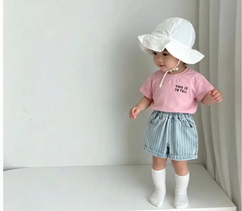 2 pcs set Children's Clothing Summer  Print Pants Thin Pants for Boys and Girls Cool Outfits
