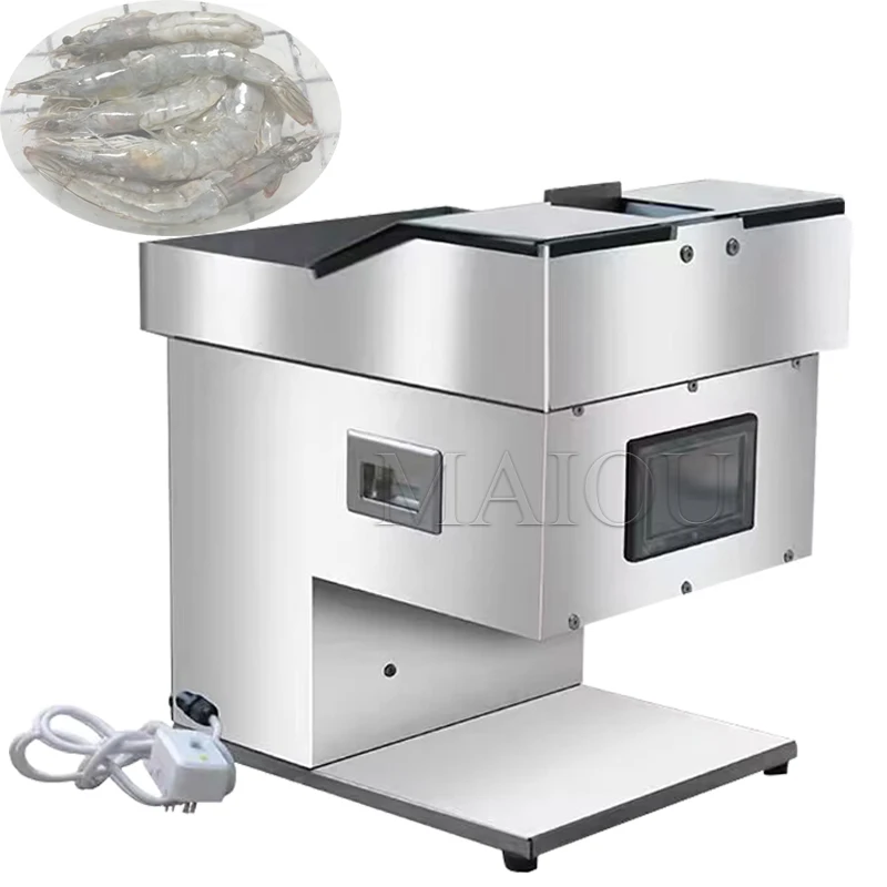 

Commercial Shrimp Peeler And Deveiner Machine Shrimp Back Open Cutting Butterfly Shrimp Peeling Machine