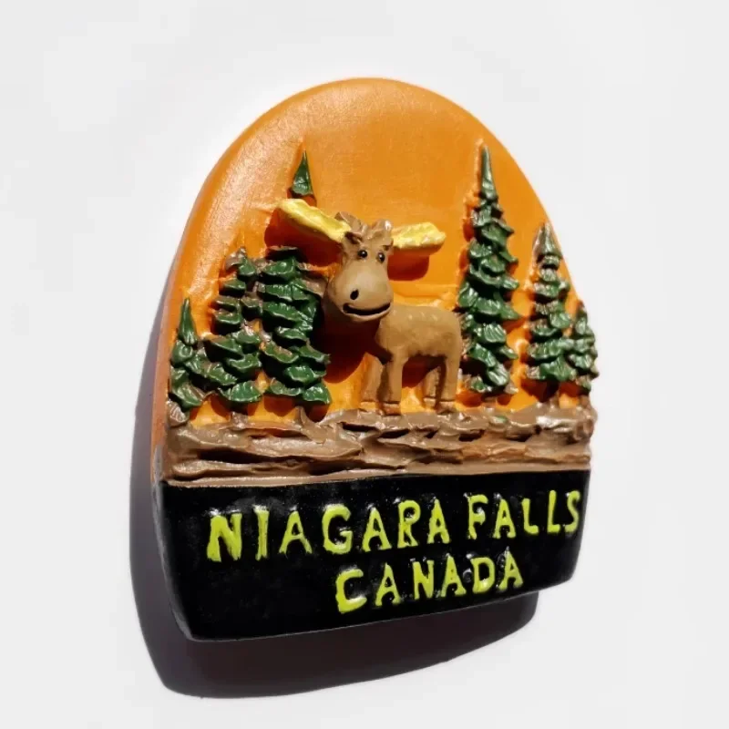 Canada Souvenirs Niagara Falls Fridge Magnets Wedding Gifts Elk Vancouver Refrigerator Stickers Home Decor