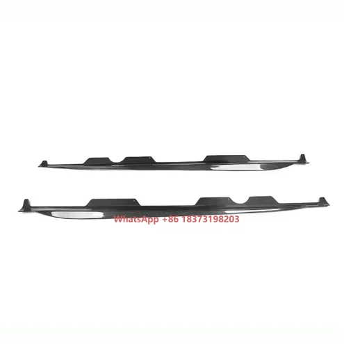 

New Carbon Fiber Automotive Side Skirt Body Kit for Mercedes Benz AMG GT GTS C190 Ver2 Bumper Type