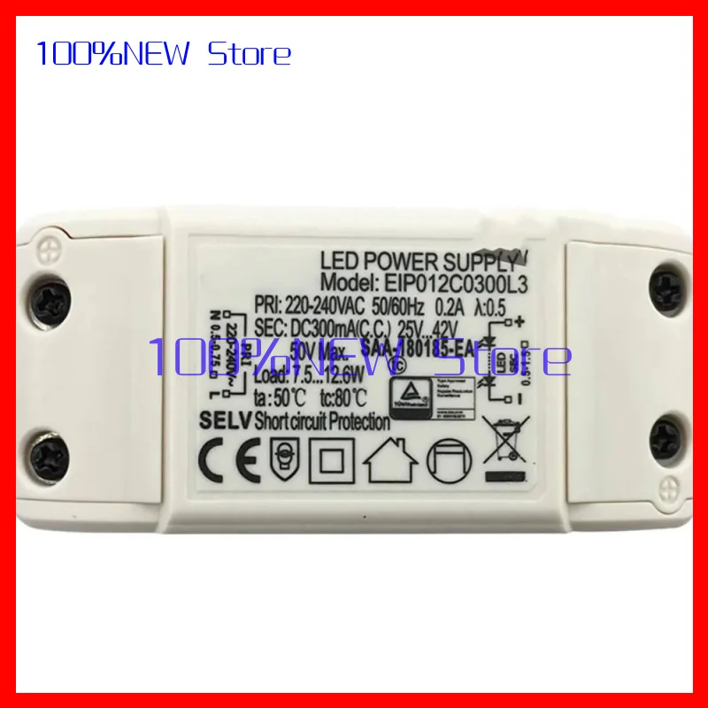 JH LED-Netzteil EIP012C0300L3 EIP012C0350L3 EIP012C0500L3 EIP012C0600L3 EIP012C0700L3 Für Eaglerise LED 12W Gleichrichter