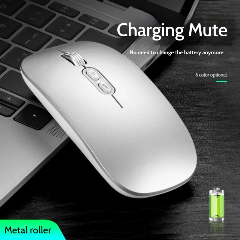 Tiger Cat M103 Bluetooth Ratón silencioso de modo dual Notebook Oficina Juego Esports Ratón Carga inalámbrica