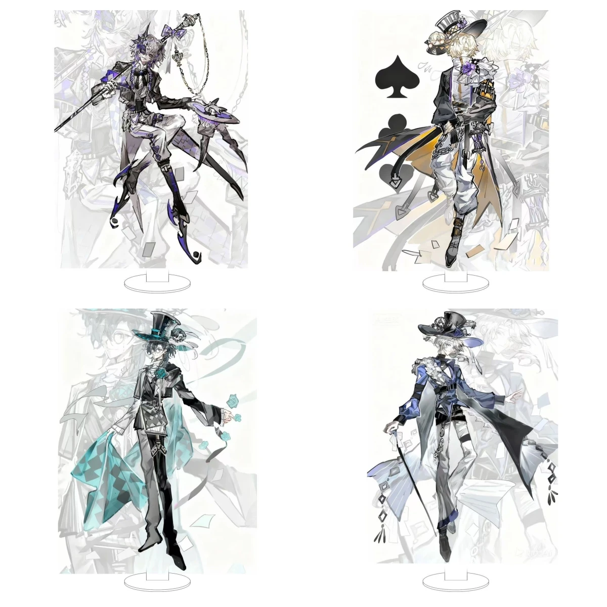 Identity Ⅴ Figures Andrew Kreiss Ithaqua Frederick Kreiburg Acrylic Stands Model Anime Desk Decor Toy Christmas Gift Keychains