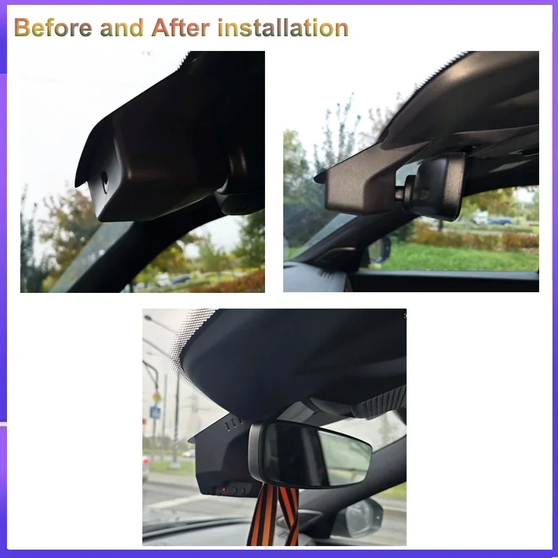 Plug and Play 1K 2K 4K 2160P Auto Wi-Fi  Car DVR Automobiles Accessories For Volkswagen VW Teramont pro 2024 2025 2026 Dash Cam