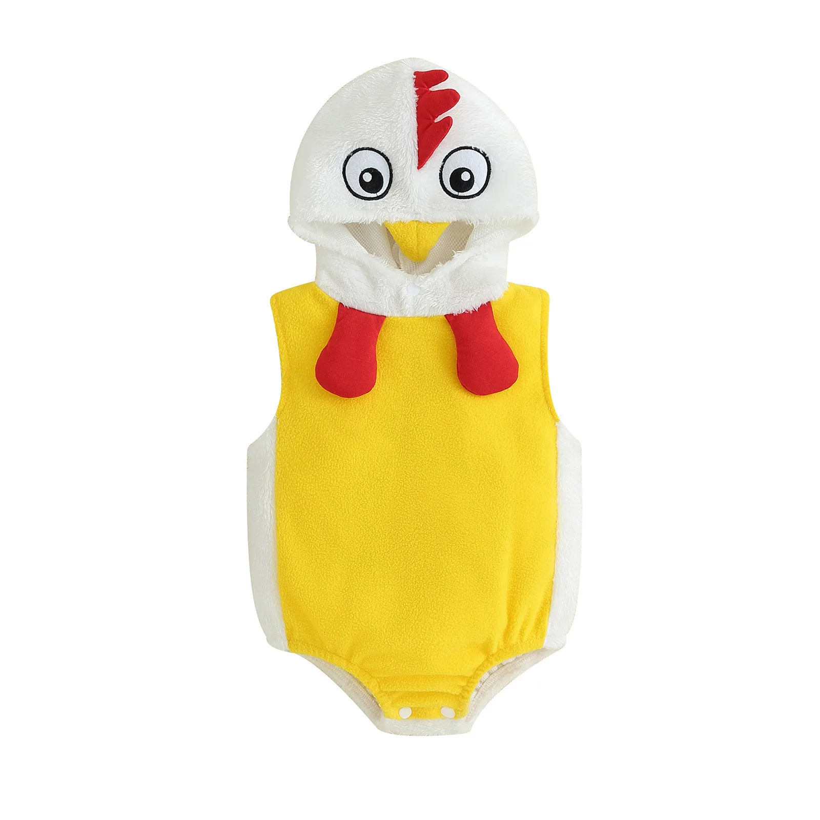 Children Onesie Kids Chick Shape Costume Animal Cartoon Costumes Sleepers Celebration Costume Boy Girl Jumpsuit