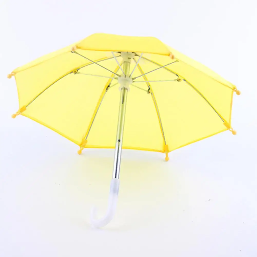 Doll Umbrella Doll Toys For Girls Mini Umbrella Rain Gear BJD Dolls Colorful Umbrellas Sunny Rainy Umbrella Dollhouse Umbrella