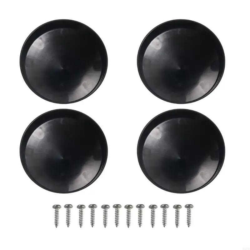 4 قطعة حوض أسود حديث أغطية الرأس 9 قدم مدبب مستدير من الدرجة البحرية عرض مادة النزاهة الهيكلية H9EE #4