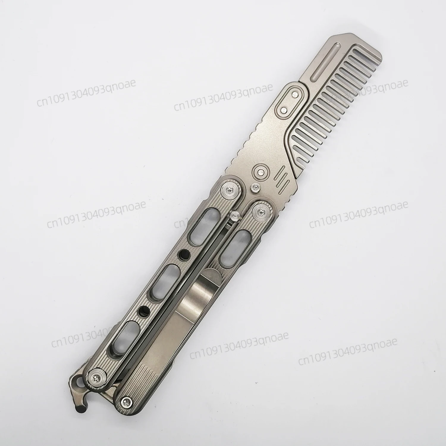 سبائك التيتانيوم مشط EDC جيب ف - مراجعة Comb Pocket Titanium وسعره