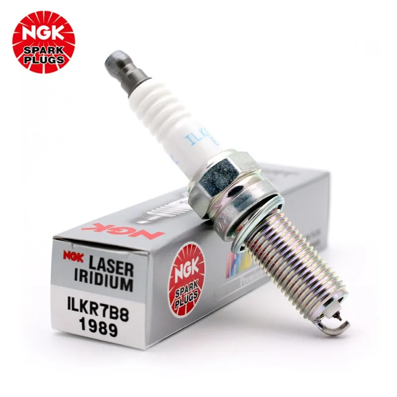 NGK Iridium Platinum spark plug ILKR7B8 1989 for Outlander Pajero Jinchang 3.0L6B31(4PCS)