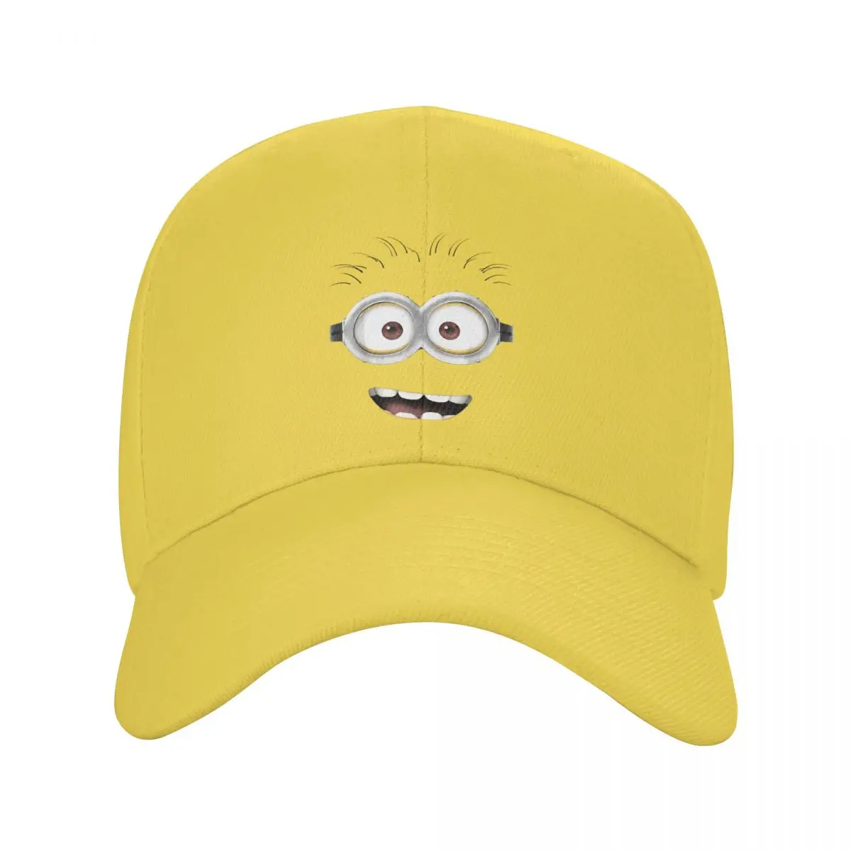 Despicable Me Minions Tom Big Face Baseball Caps Adult Fashion Sun Hat Hats Adjustable Snapback Caps Racing Cap Summer Hat