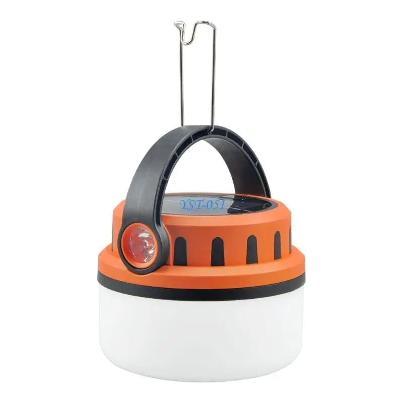E15A Waterproof Outdoor Solar LED Light Bulb Portable Rechargeable Hanging Lamp Rechargeable Camping Lights Energy Saving