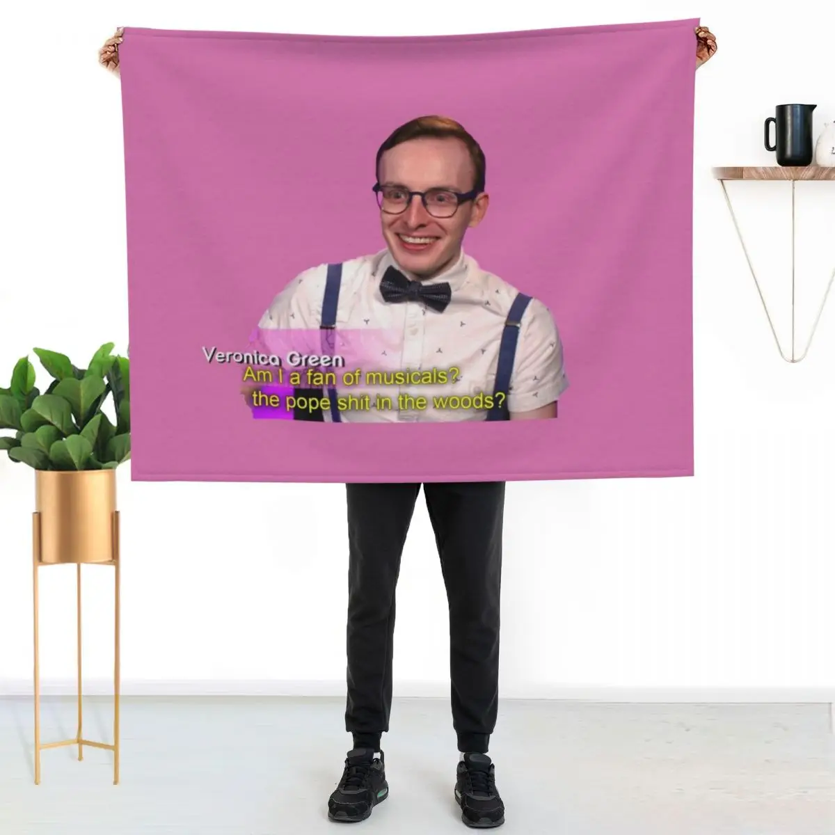 Veronica Green RuPauls Drag Race UK season two Throw Blanket Softest Thermals For Travel For Baby manga for babies Blankets