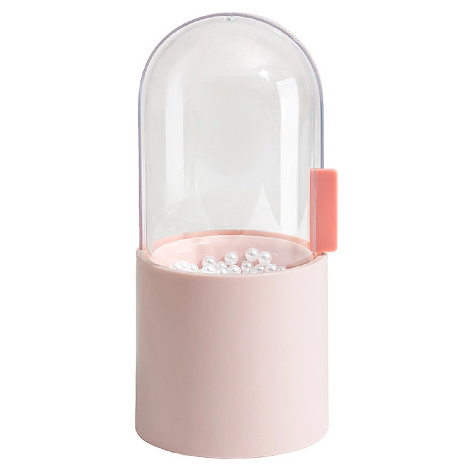 Makeup Brushes Storage Box Pink High-Grade PP ABS Material Multi-Functional Organizer for Lipstick Mascara Nail Polish