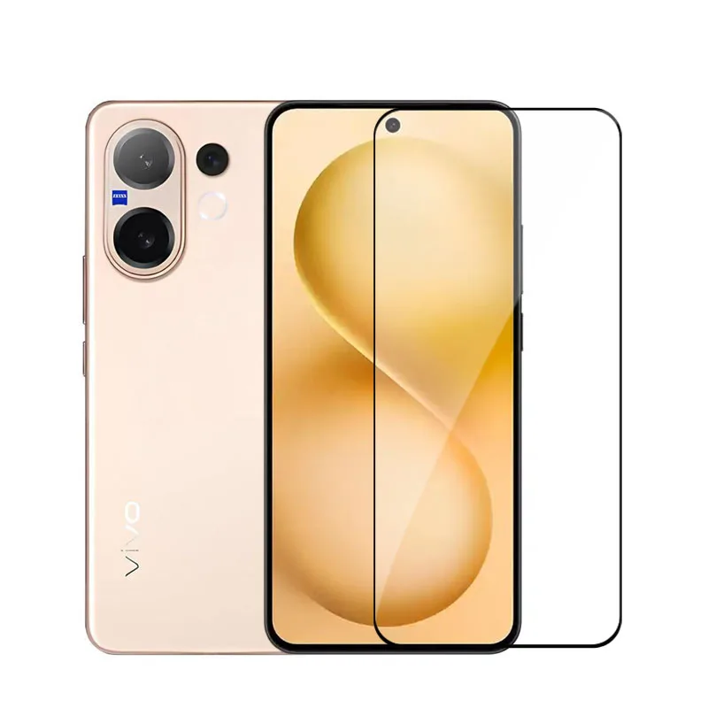 Pełne szkło hartowane do Vivo V60 Szkło hartowane Vivo V60 Ochraniacz ekranu HD Ochronna folia na obiektyw telefonu Vivo V60 — zdjęcie produktu 3