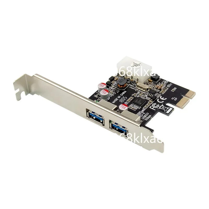 PCI-E NEC720202 Dual port USB 3.0 ultra-high speed thermal control expansion card TYPE A adapter card