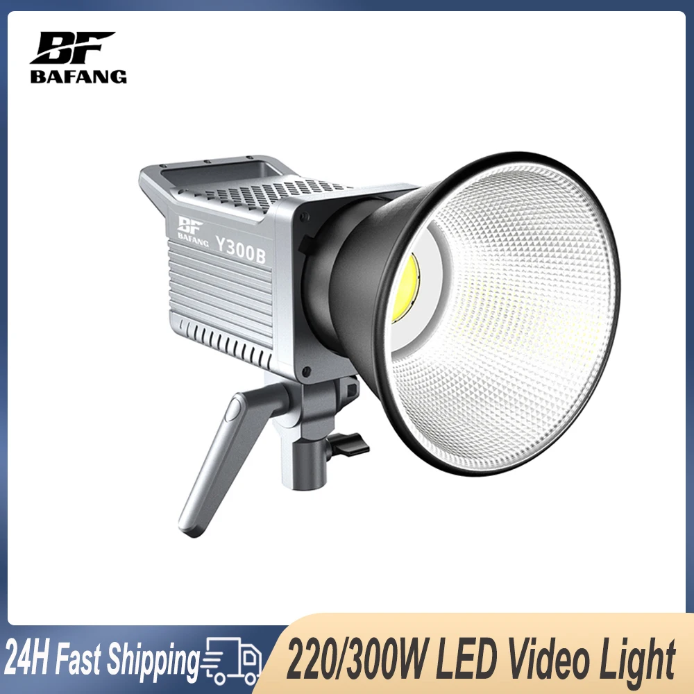 

BAFANG 220W/300W 2700K-6500K LED Photography Video Light Studio Continuous Lighting With Bowens Mount For TikTok Youtube Live