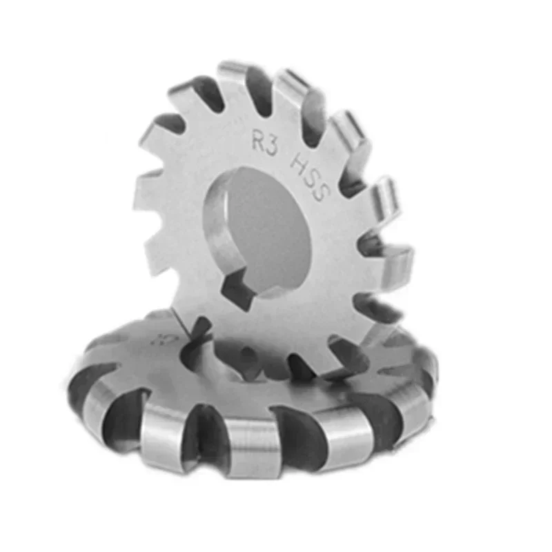 R0.5×50×22mm thickness 1mm HSS convex half circular milling cutter semicircular corner rounding grooving milling cutter