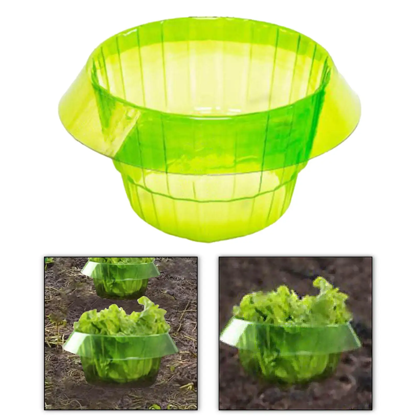 Garden Plant Cloche Protective Cover Plant Bell Cover Fence for Vegetables,