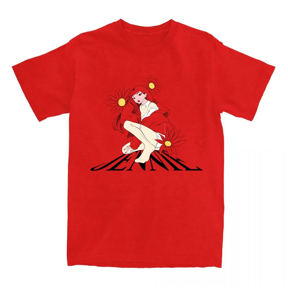 جيني العودة إلى المدرسة أنيمي المحملة قصيرة الأكمام القطن الإناث تي شيرت عادية موضة الجرافيك الطباعة بلايز س الرقبة النساء الرجال #1