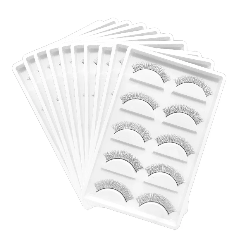 Wholesale Low Price Lash Mannequin Head Practice Kit with 5 Pairs Pratice Strip Lashes for Training Eyelash Extensions 20 - 99 s