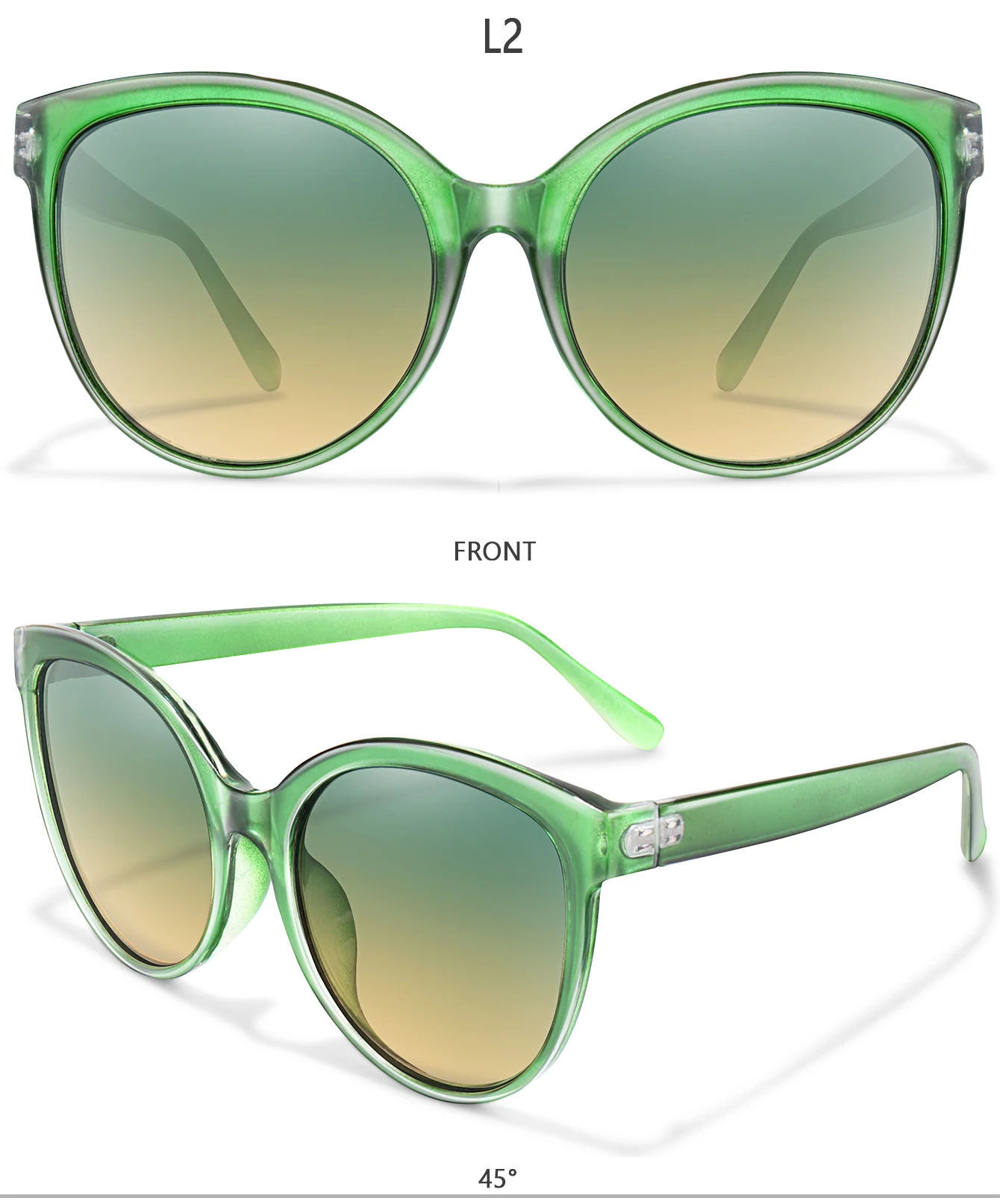 Trendige Sonnenbrillen für Damen, modische, elegante ovale Sonnenbrillen für den täglichen Outfit, Party, Shopping, Reisen, Strandurlaub, Selfie – Detail 8