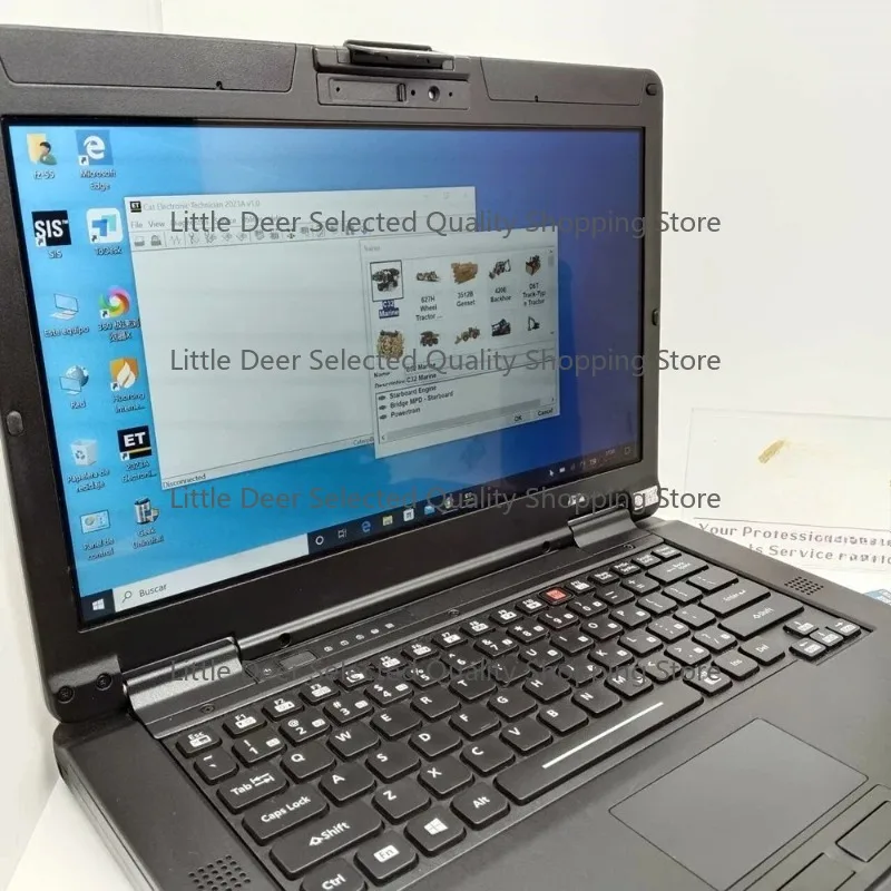 Et4  Tools Adapter 478-0235 538-5051 With Laptop Fz-55 Et Software