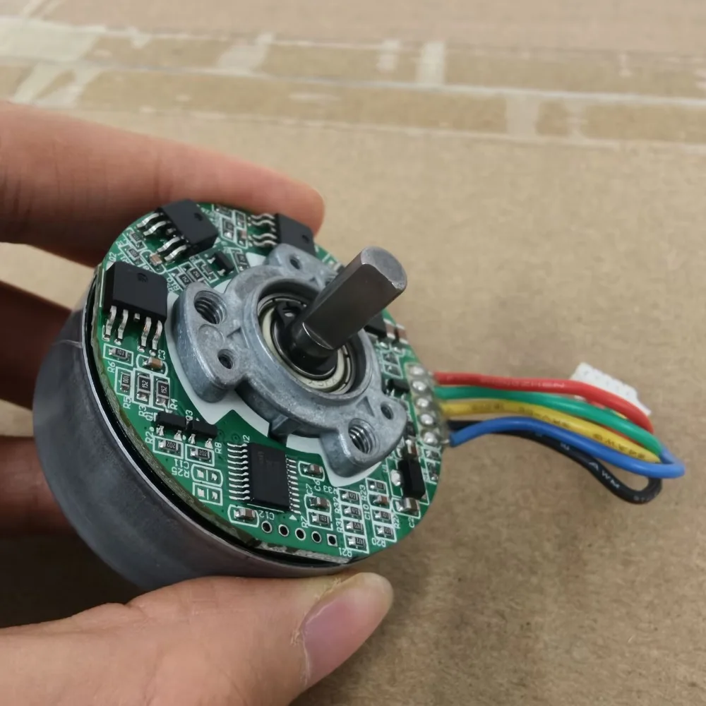Micro  48mm BL4825O DC 12V Brushless Motor High Torque Engine Reversible PWM Speed Control 6mm Shaft