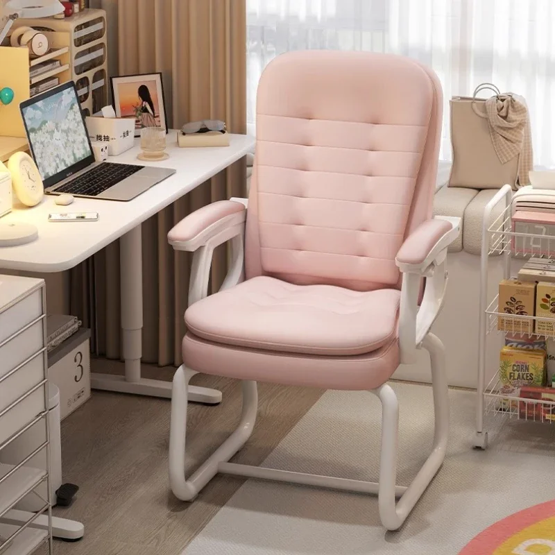 

Modern Headrest Office Chairs Armrest Nordic Executive Conference Chair Study Comfy Designer Silla Oficina Home Office