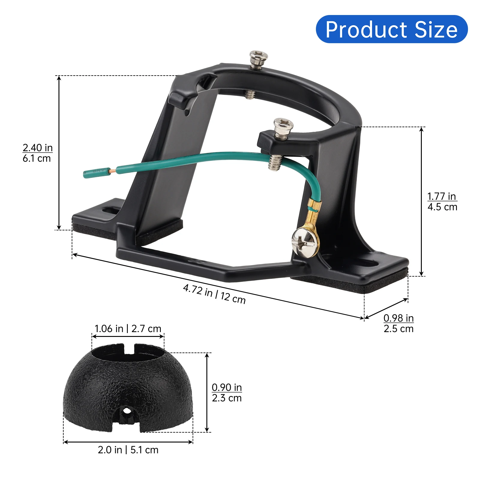 45 Degree Sloped Ceiling Fan Mounting Bracket with Hanger Ball Heavy Duty Vaulted Ceiling Mount Bracket Kit