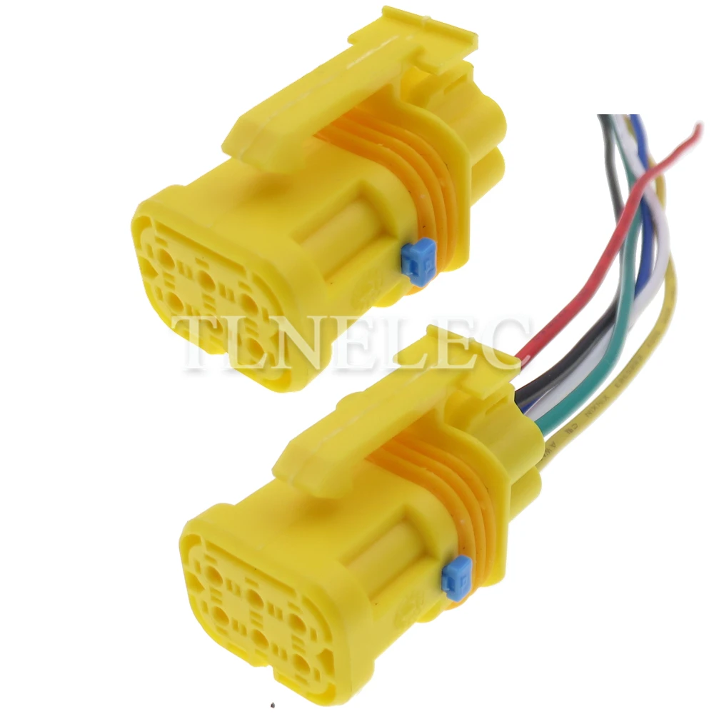 

6 Pin Way Car Sealed Socket with Wires Automobile Wire Harness Connectors 18651.000.001