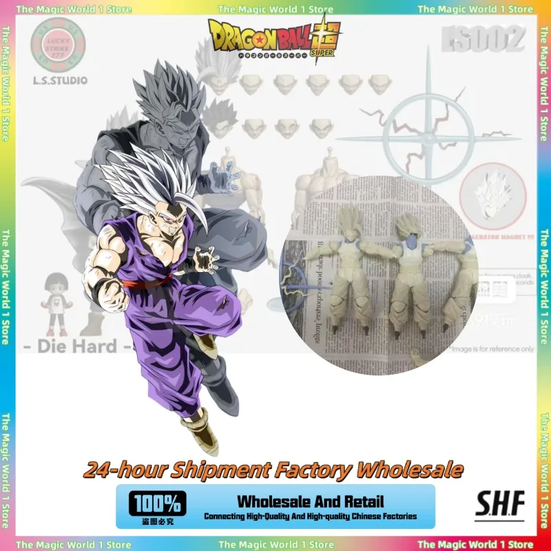 

LS L.S.Studio Dragon Ball Son Gohan Фигурка Dragon Ball Super: Super Hero Beast Gohan Аниме Фигурки Модель Детские игрушки Подарки