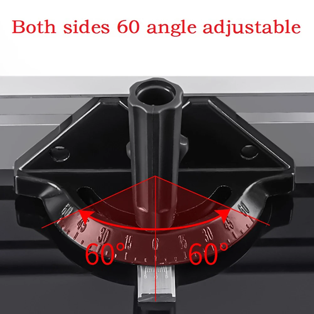 Adjustable miter gauge Angle Plate Ruler Table Saw Guide Miter Gauge Woodworking Tools Replacement accessories For Carpenter