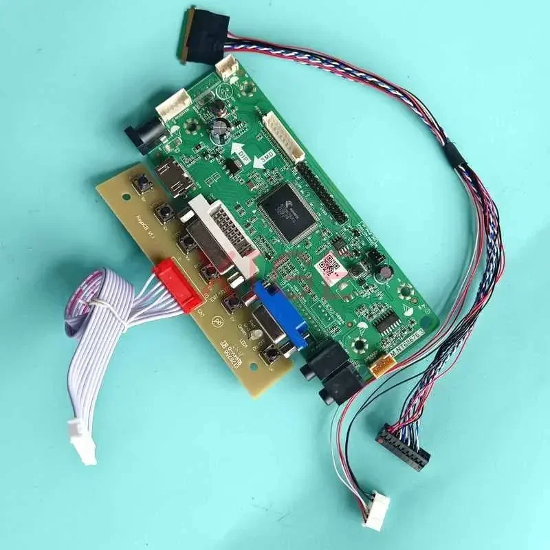 

Для LP140WH1-TLA1/TLC6/TLD6/TLE2 плата драйвера контроллера LVDS 40-контактная матрица для ноутбука HDMI-совместимая DVI VGA 14 "1366x768 DIY Kit