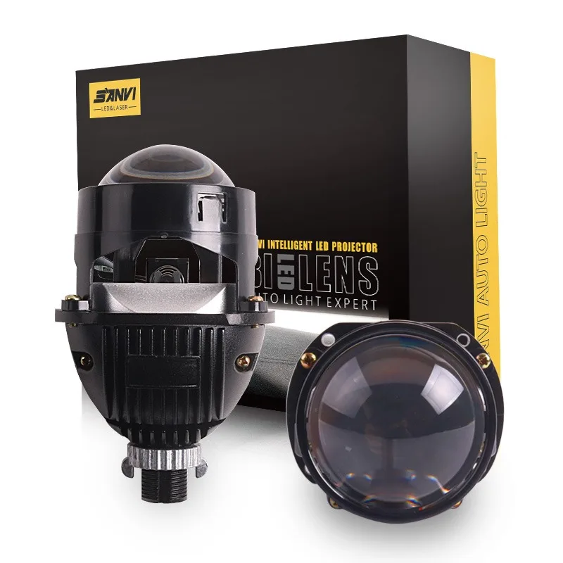 

Upgrade Your Vehicle's Lighting System with 12V 24V 47W 5500K-6000K 2.5 Inch Bi-LED Projector Lens