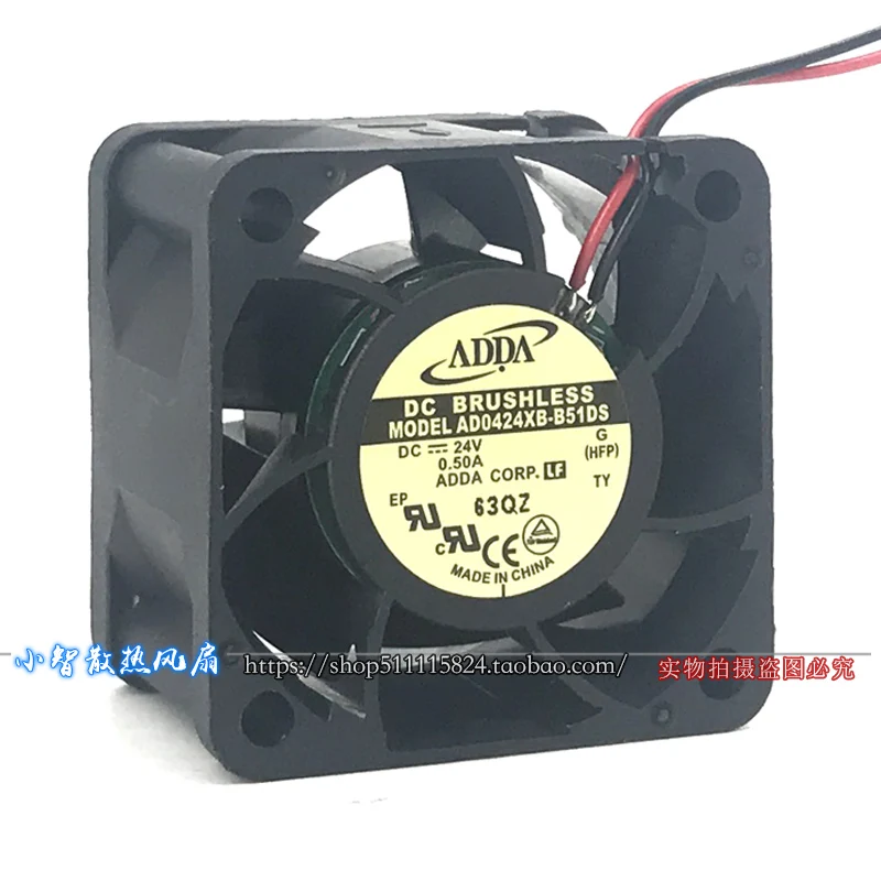 ORIGINAL AD0424XB-B51DS 24V 0.5A 4028 40*40*28mm NEW COOLING FAN RADIATOR