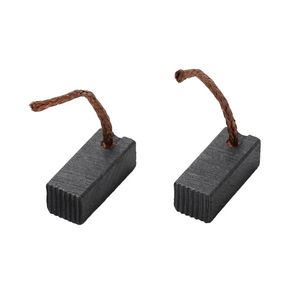 2pcs Motor Carbon Brushes Graphite Copper Carbon Brushes For Electric Hammer Electric Drill Angle Grinder 7*8*19mm Replace Part