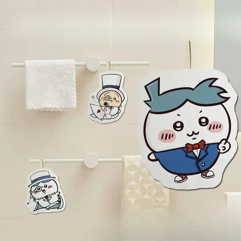 Милое мультяшное полотенце для рук Chiikawa Hachiware Usagi Kawaii, утолщенное, изысканное, мягкое, для кухни, маленькое полотенце-салфетка