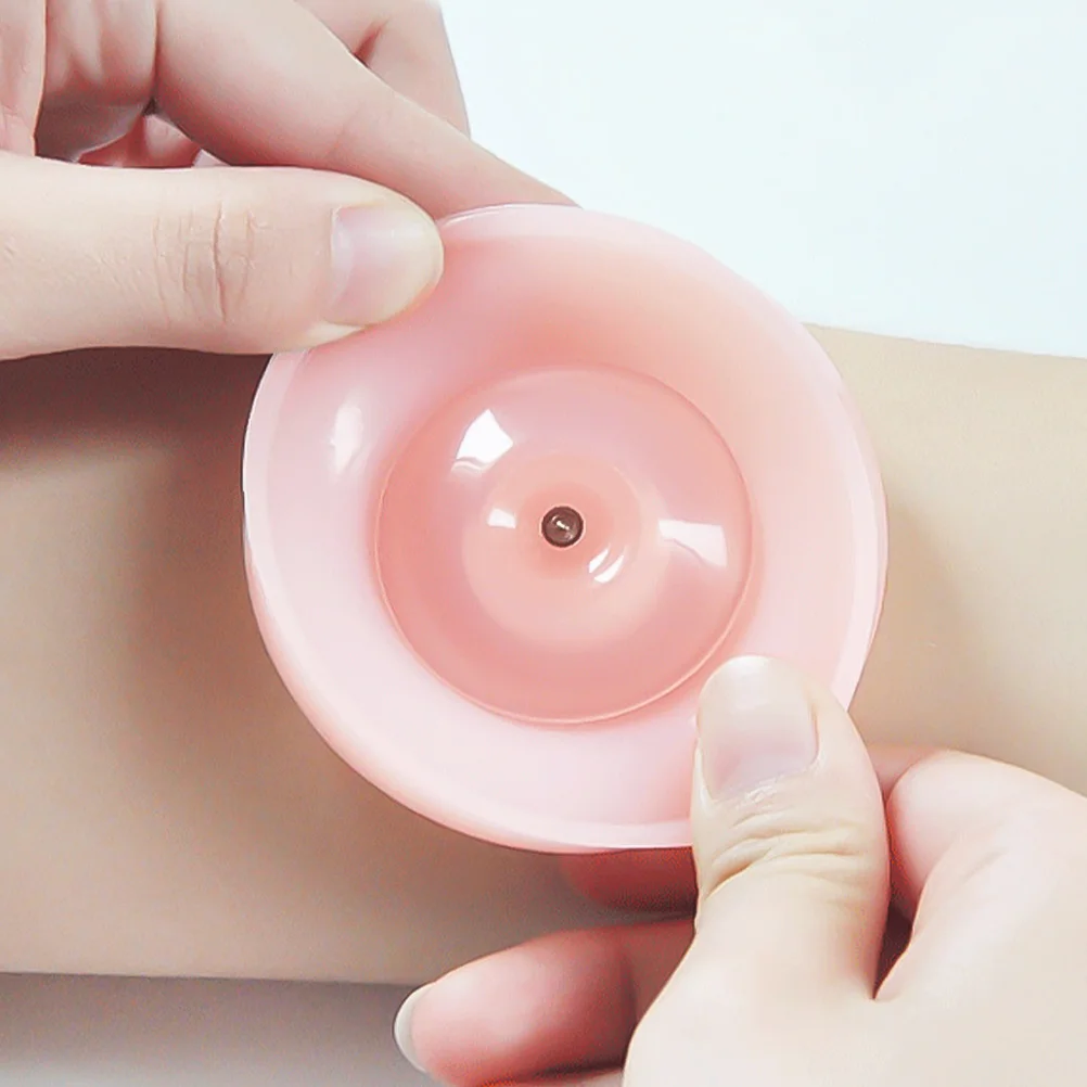 

4pcs Therapy Cups Vacuum Massage Device Silicone PP Strong Adsorption Non-Slip Lightweight Compact Fine Polished Smooth Edge No