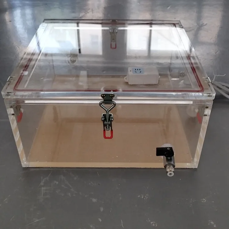 Transparente Testkammer für konstante Temperatur und Luftfeuchtigkeit