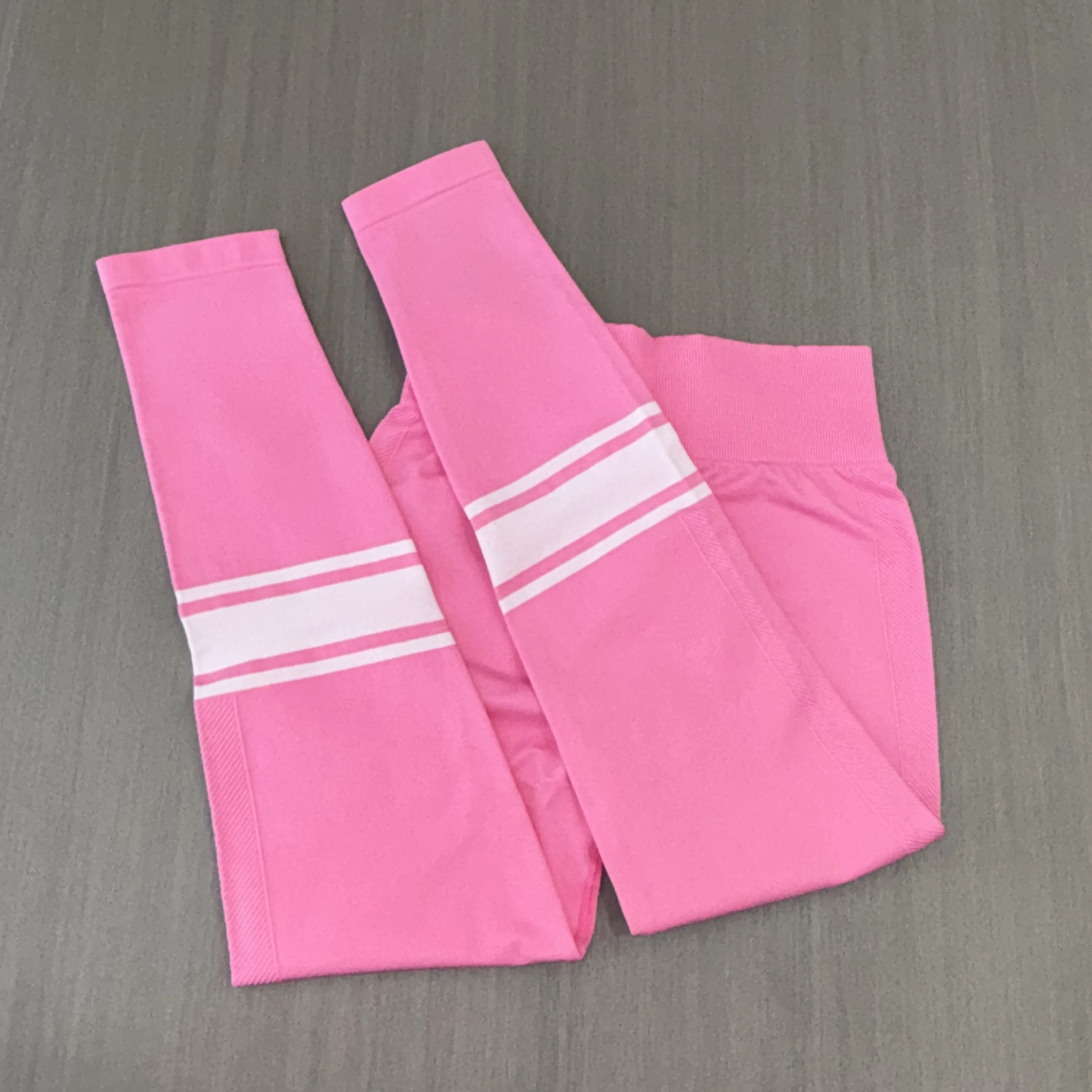 Seamless Yoga Pants Women's Fitness Pants High Elasticity High Waist Hip Lift High Intensity Exercise Training Pants