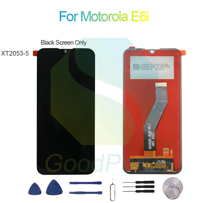 For Motorola E6s 2020 Screen Display Replacement 1520*720 XT2053, XT2053-2 E6s 2020 LCD Touch Digitizer