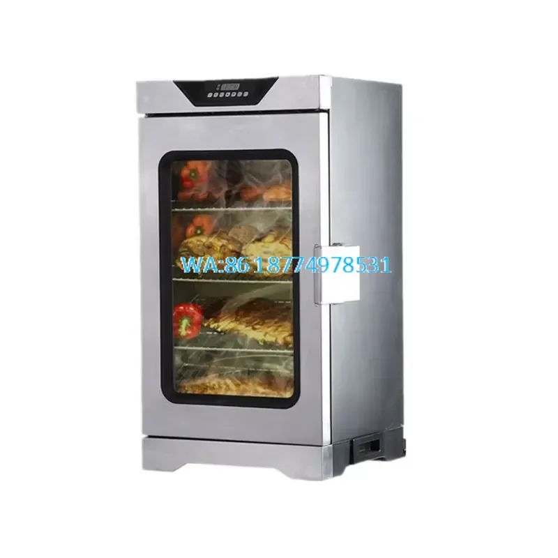 Wmwmnu Commercial Smokehouse Chicken Smoke Oven Meat Smoker for Home and Business Use High Quality Stainless Steel