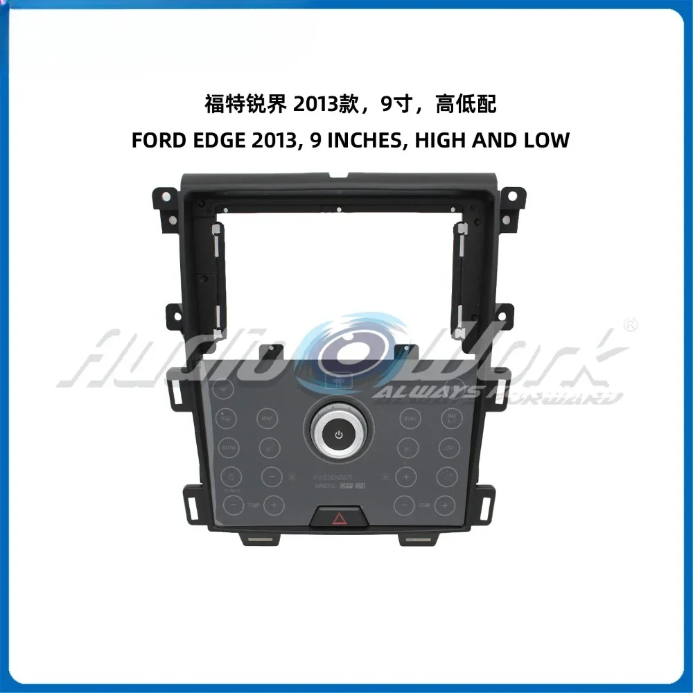 For 20113 FORD EDGE 9 Inch Car Radio Stereo GPS MP5 Android Player 2 Din Fascias Panel DashBoard Frame Cover