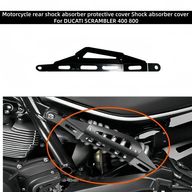 

Motorcycle accessories modified rear shock absorber protective cover Shock absorber cover for DUCATI SCRAMBLER 400 800