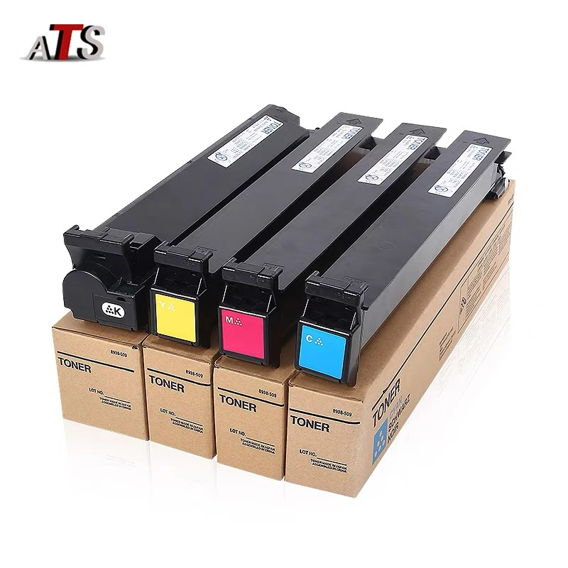 cartucho de toner colorido tn210 para konica minolta bizhub c250 c252 tn210 conjunto pecas de alta qualidade 01