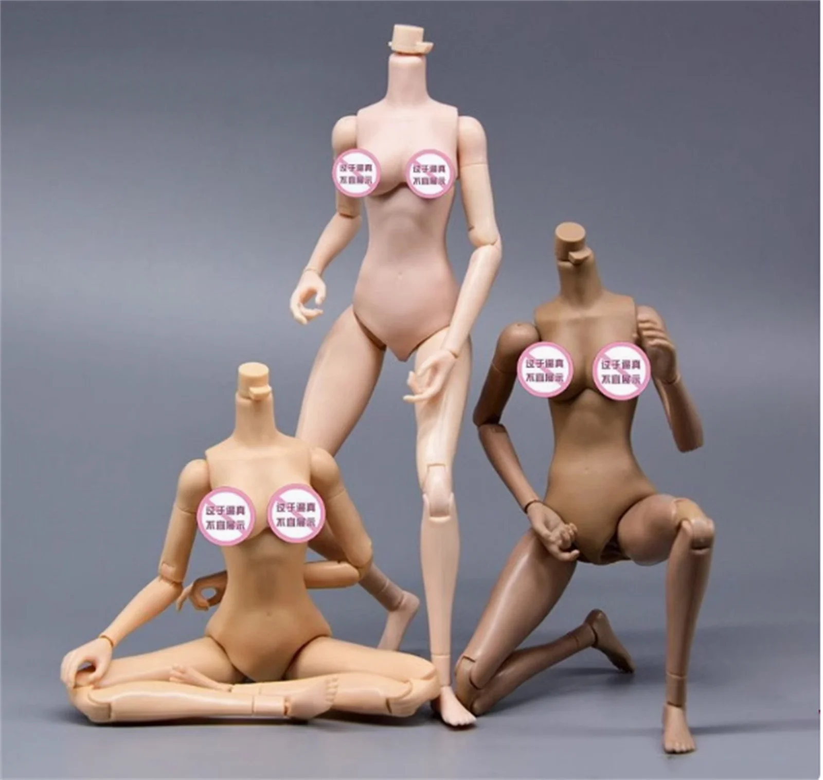 

GDTOYS GD23001 1/6 Scale Female Soldier doll Adhesive Removable Flexible Wheat Skin Color 12" Action Figure Body Model