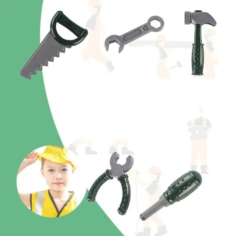 R1WE Bauarbeiter-Kostüme, Verkleidungskleidung für Halloween, Geburtstag, Party, Geschenk