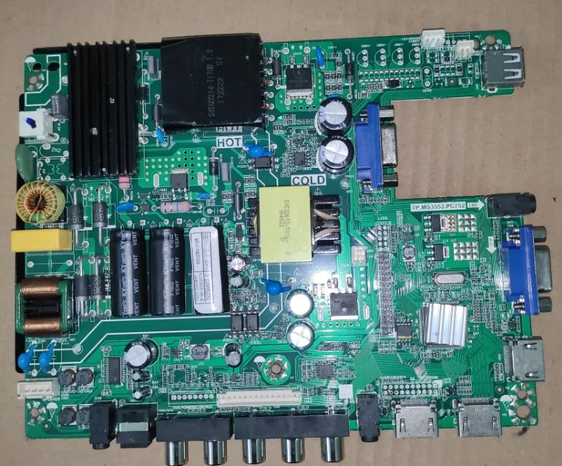 

TP.MS3553.PB752 X505BV-FSR for SCEPTRE TV Main Board Power Supply 120v -136v 550ma T500hvn07.5