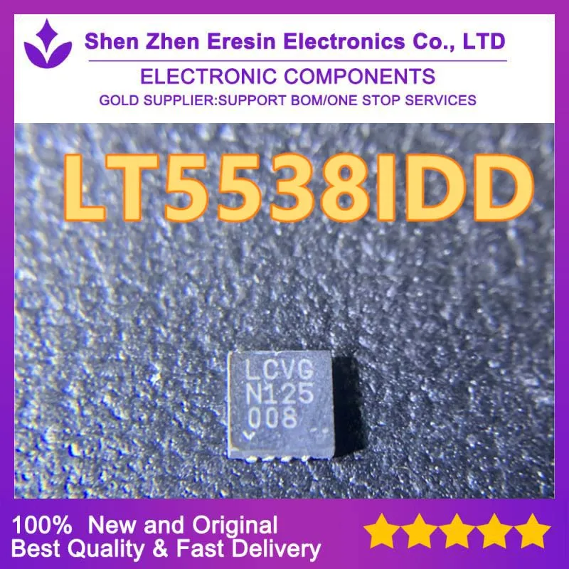 Free shipping    5PCS/LOT  LT5538IDD  DFN8     New and original