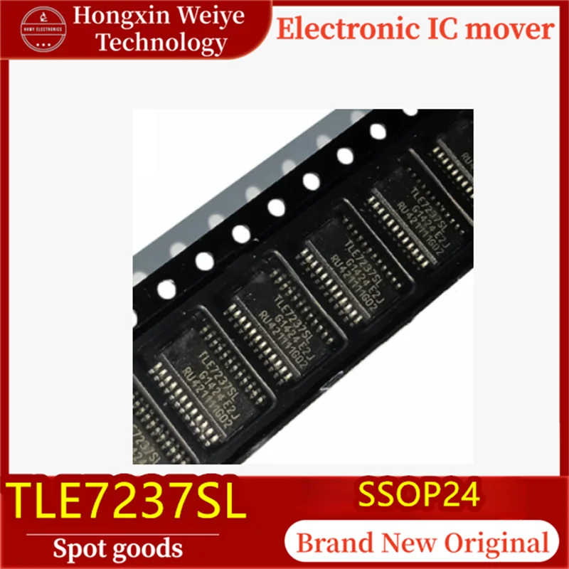 (5/50 pieces) TLE7237SL SSOP24 Commonly Used Driver Chip IC for Automotive Computer Boards 100% Brand New and Original